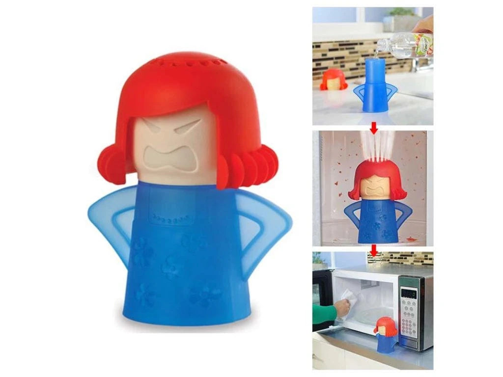 Angry Mama Magnetronreiniger – vrolijke hulp tegen vet en vuil! - Ivonne's Kitchentools