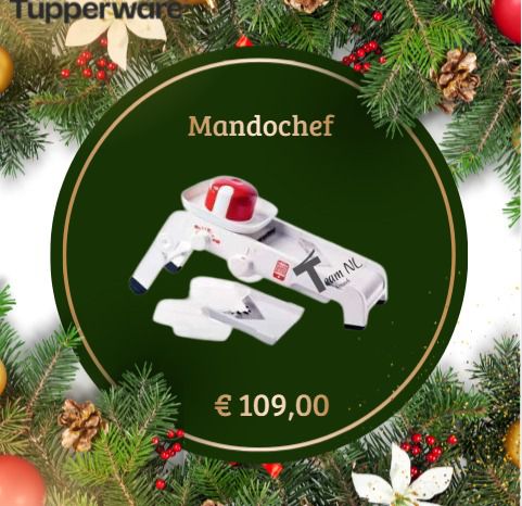 Mandoline Tupperware Mando Chef – Ustensile Cuisine Râpe Légumes – Occasion