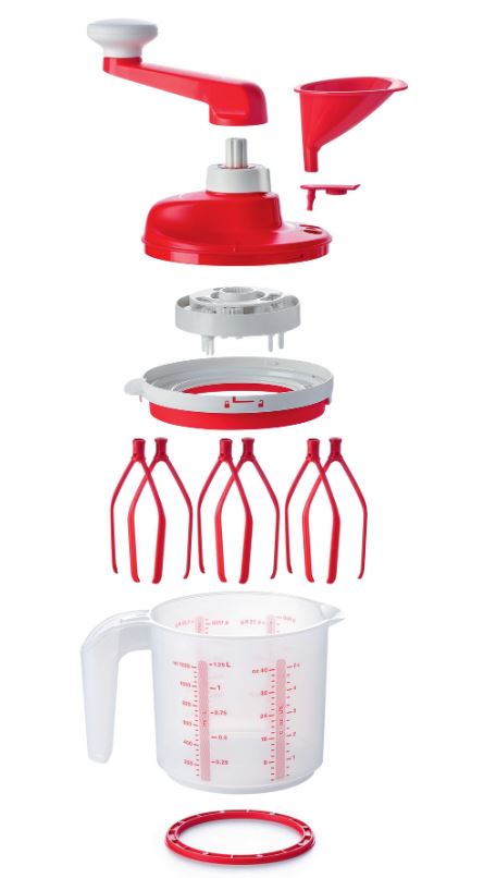 Tupperware Duo Chef & Slagroomklopper - Ivonne's Kitchentools