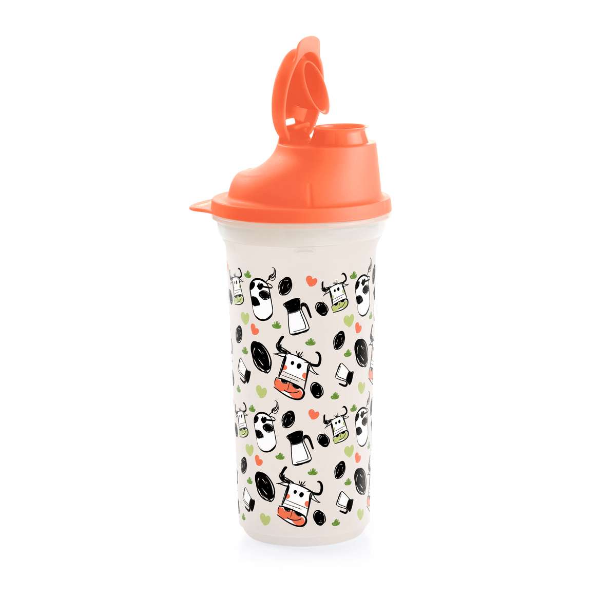 Tupperware Shaker 600 ml met koeienprint