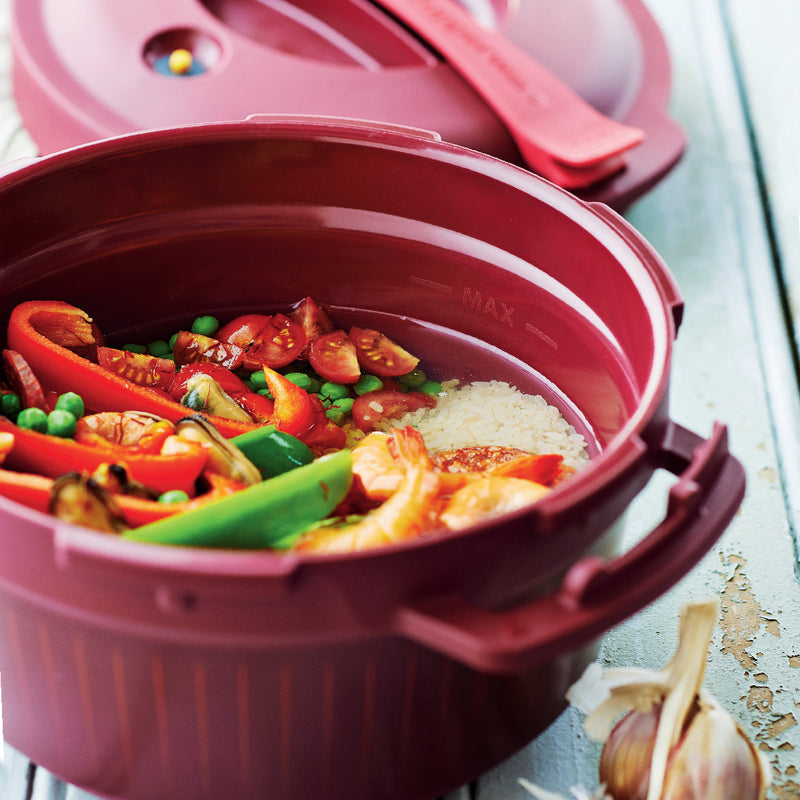 Tupperware Micro Minuut -Snelkookpan voor de magnetron - Ivonne's Kitchentools