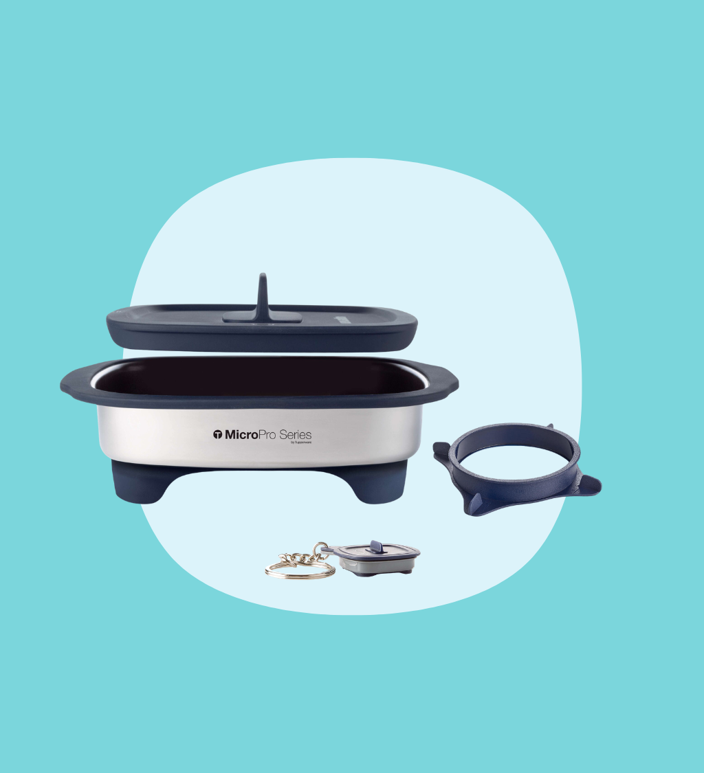 Tupperware MicroPro Grill – grillen en bakken in de magnetron