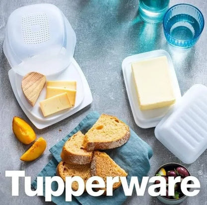 Tupperware CheeSmart Junior (Vierkante Kaasdoos / KäseMax)