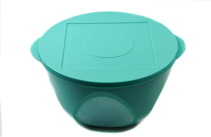 Groene keukencontainer met deksel, ideaal voor opslag en koken