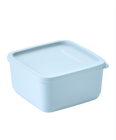 Lichtblauwe Tupperware opbergdoos voor keuken, geschikt voor voedselopslag en koken
