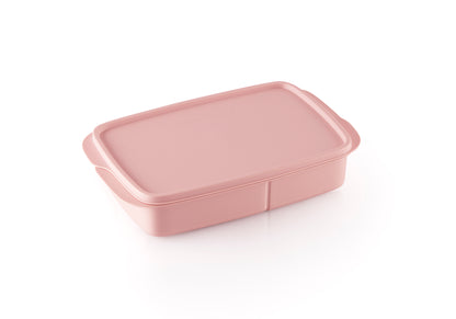 Roze Tupperware opbergdoos voor keuken en lunch