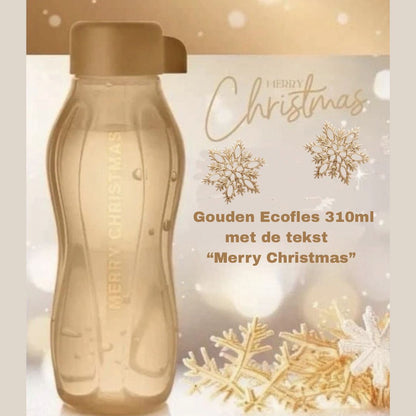 Tupperware EcoEasy 310 ml – Merry Christmas (Gouden Limited Edition)