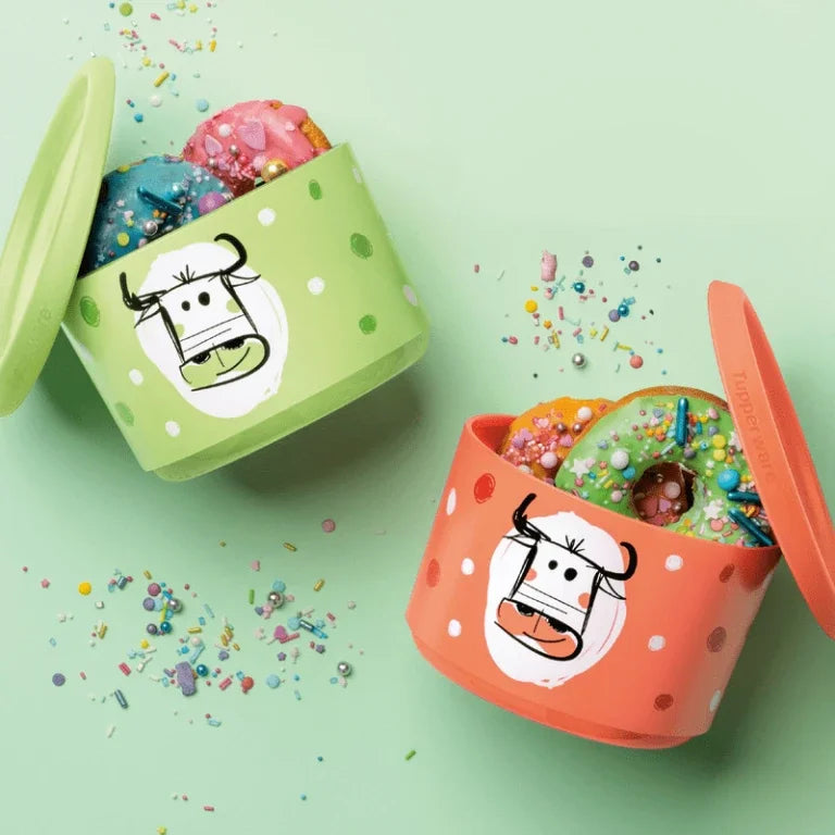 Tupperware Koektrommel Koeien