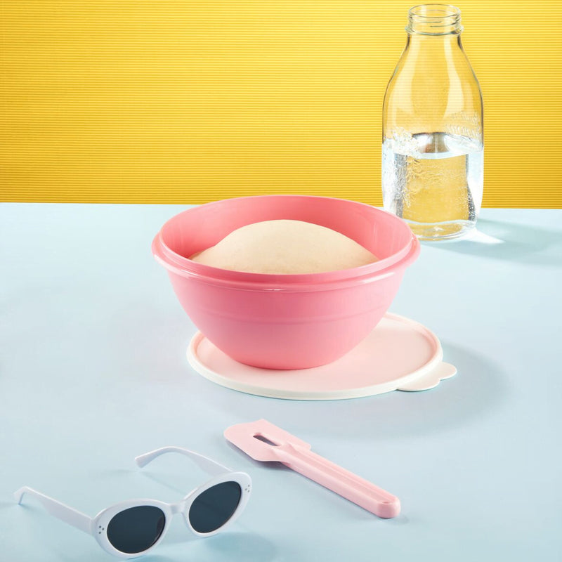 Tupperware SuperSonic Chopper Small + vintage spatel