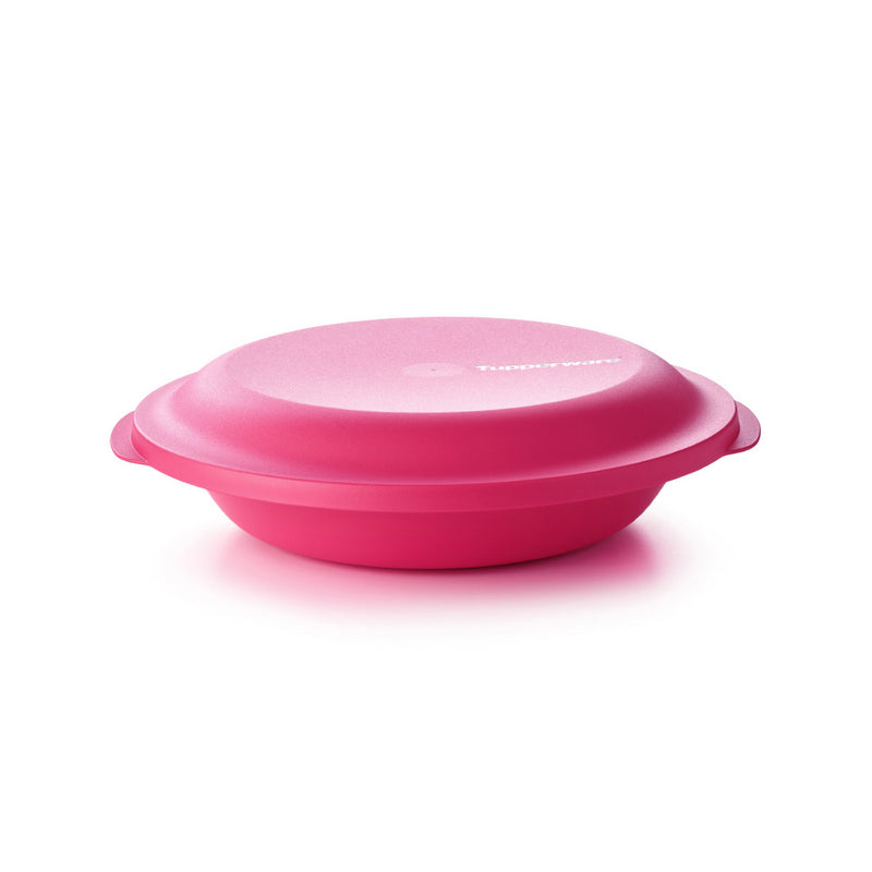 Tupperware Aloha Dubbel Bord Roze - Ivonne's Kitchentools