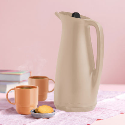 Tupperware Isoleerkan - in Pink / Beige en Zwart - Ivonne's Kitchentools