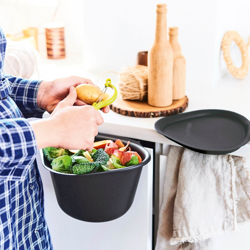 Tupperware Multidriehoek - Compostbakje 2,5L - Ivonne's Kitchentools