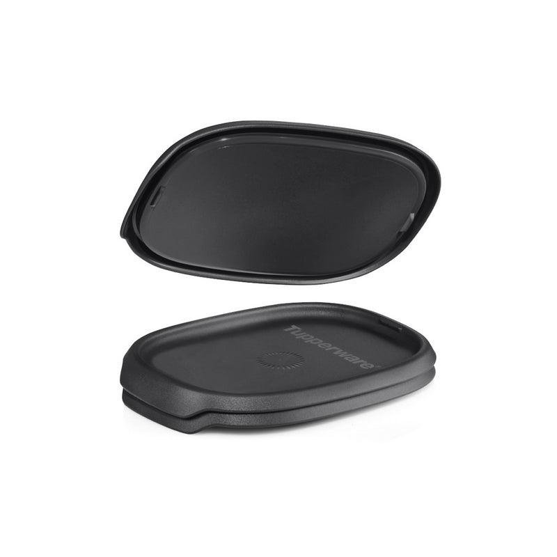 Tupperware One Touch Fresh Ovaal 540 ml – Donker Grafiet