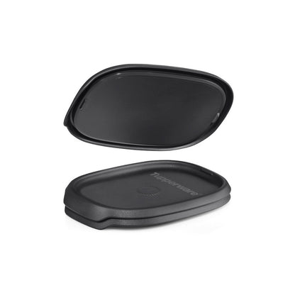 Tupperware One Touch Fresh Ovaal 540 ml – Donker Grafiet