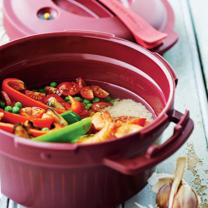 Tupperware Micro Minuut -Snelkookpan voor de magnetron - Ivonne's Kitchentools