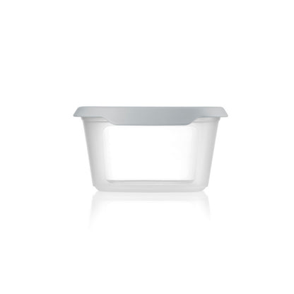 Transparante plastic opbergdoos met deksel voor keuken, ideaal voor voedselopslag en organisatie
