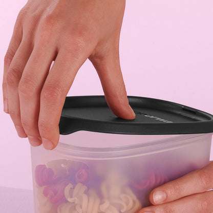 Tupperware One Touch Fresh Ovaal 540 ml – Donker Grafiet