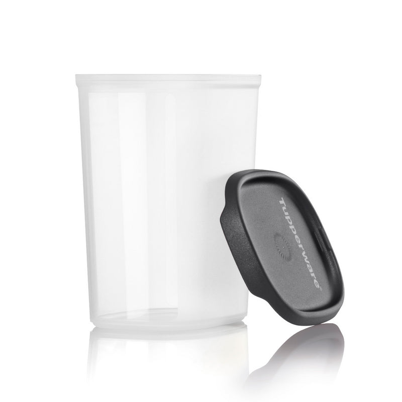 Tupperware One Touch Fresh Ovaal 1,8 l – Donker Grafiet