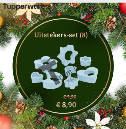 Tupperware 8-in-1 Uitsteekvormpjes
