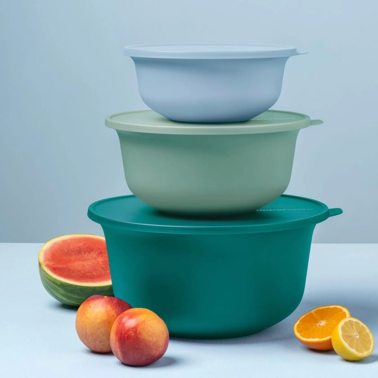 Tupperware Aloha Kom 7,5 l Groen - Ivonne's Kitchentools
