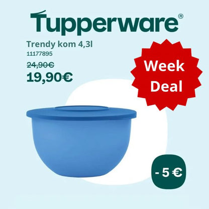 Tupperware Trendy Kom 4,3 l