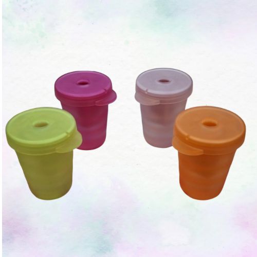Tupperware puntenslijper ( mini trendy rietjes beker )
