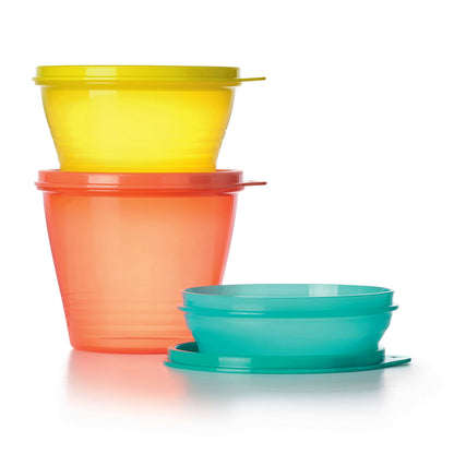 Tupperware Classico Set 240 ml, 500 ml en 800 ml