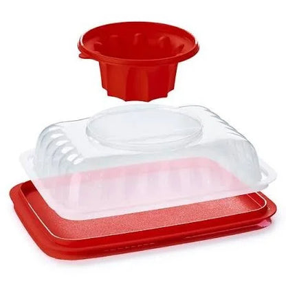 Tupperware Gel Party – rood 2,5 liter