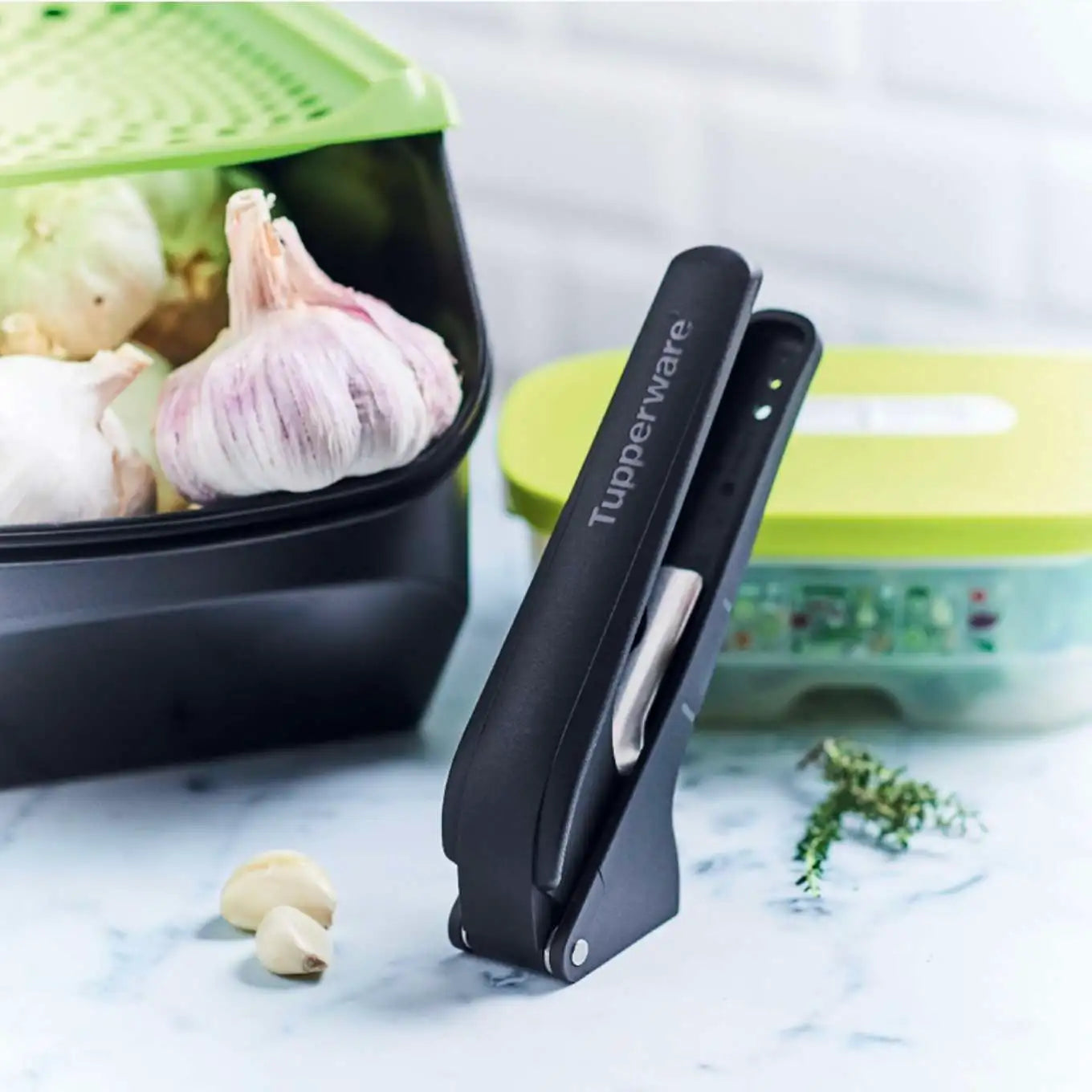 Tupperware Knoflookpers Plus