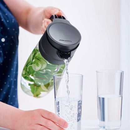Tupperware waterkan met infuser voor frisse, geïnfuseerde dranken - ideaal voor keuken en dagelijks gebruik