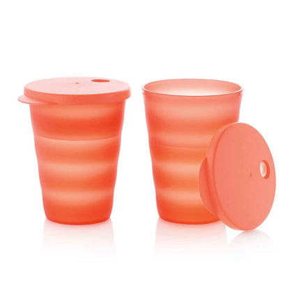 Tupperware Rietjesbekers 330 ml – los of als set van 2