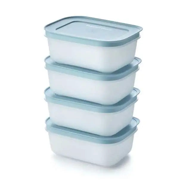 Tupperware Diepvriesdoosjes 450 ml (4) Blauw - Ivonne's Kitchentools