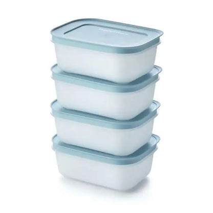 Tupperware Diepvriesdoosjes 450 ml (4) Blauw - Ivonne's Kitchentools