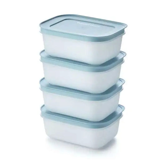 Tupperware Diepvriesdoosjes 450 ml (4) Blauw - Ivonne's Kitchentools