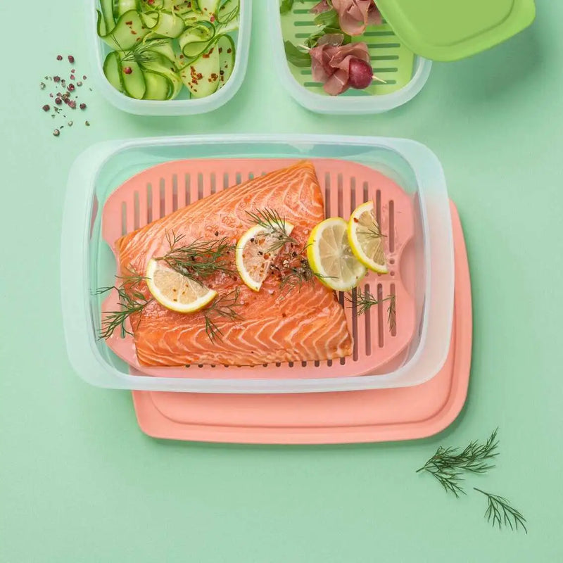 Tupperware Vleeswarenschaal met Rooster 1,5 l - Ivonne's Kitchentools