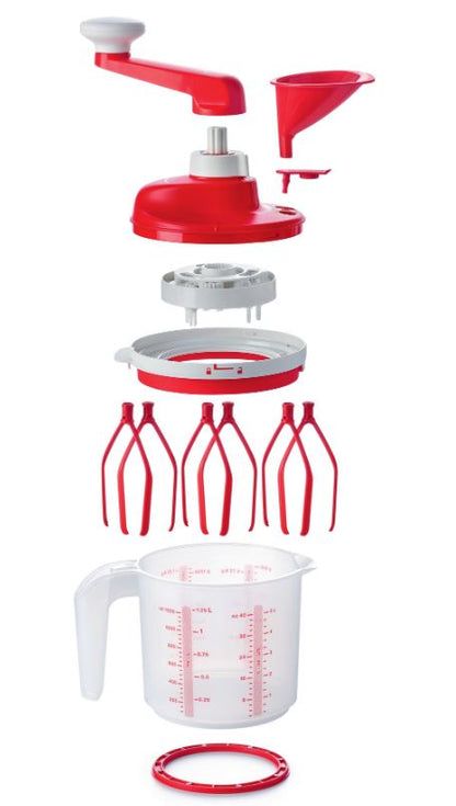 Tupperware Duo Chef & Slagroomklopper - Ivonne's Kitchentools