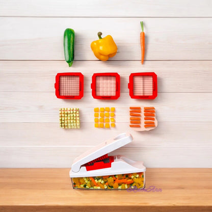 Tupperware Super Dicer® Snijrooster 6,8 mm – inzet voor kleine blokjes