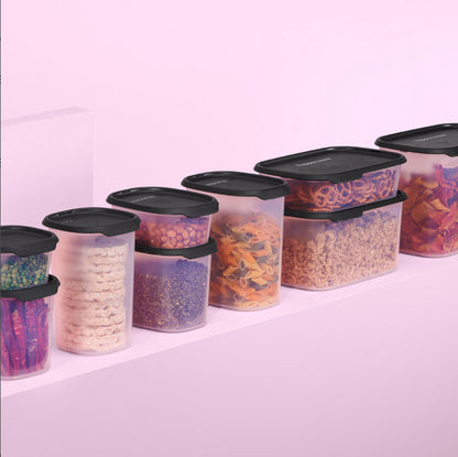 Tupperware One Touch Fresh Ovaal 1,1 l – Donker Grafiet