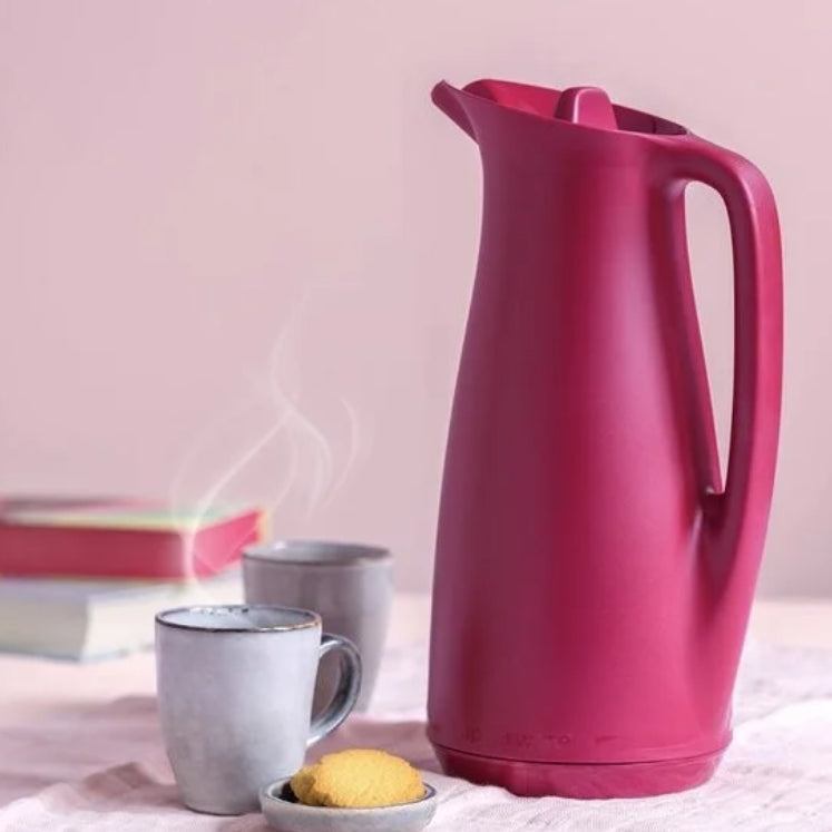 Tupperware Isoleerkan - in Pink / Beige en Zwart - Ivonne's Kitchentools