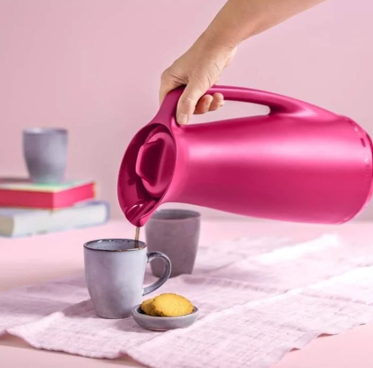 Tupperware Isoleerkan - in Pink / Beige en Zwart - Ivonne's Kitchentools