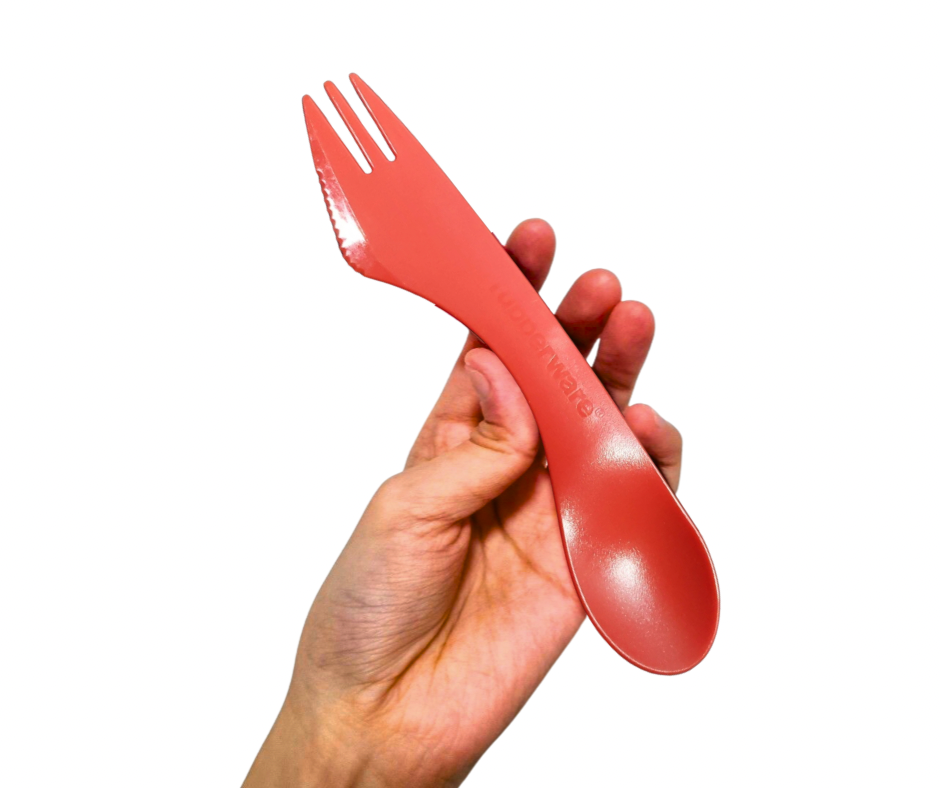 Tupperware Spork – vork, lepel en mes in één - Ivonne's Kitchentools
