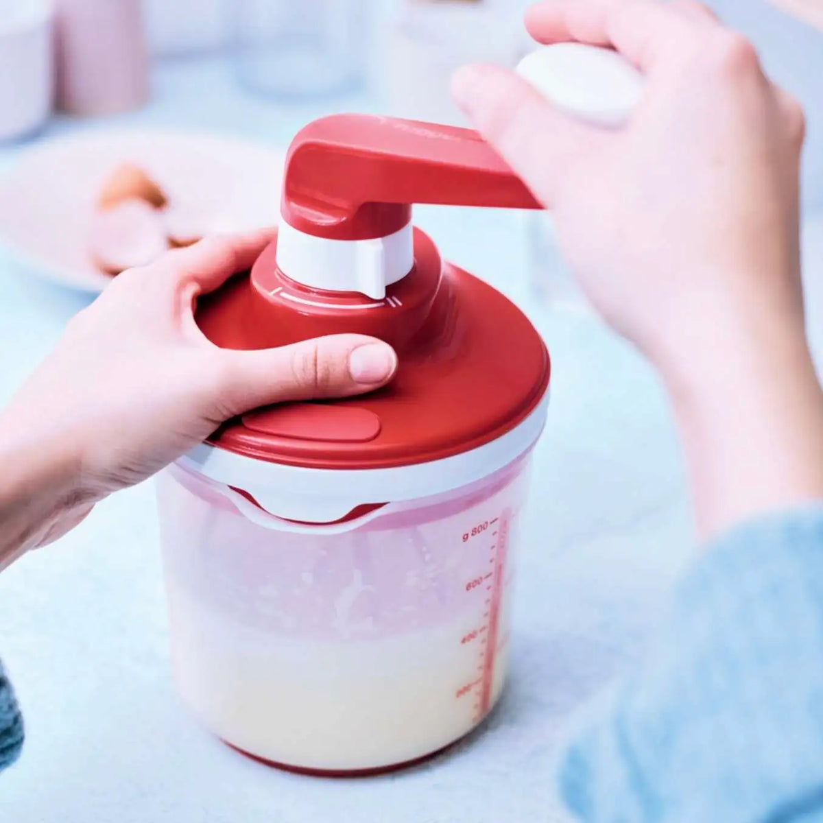 Tupperware Duo Chef & Slagroomklopper - Ivonne's Kitchentools