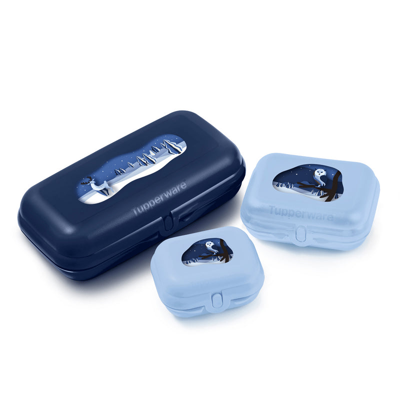 Tupperware Smartclip Dozen – Kerst/Winter Editie (Set van 3) - Ivonne's Kitchentools