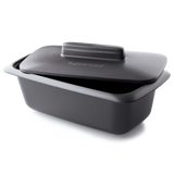 Grey Tupperware UltraPro Terrine 1.8L rectangular baking dish with lid