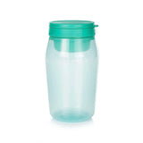 Tupperware Universal Jar in translucent light green, 825 ml capacity