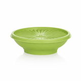 Green Tupperware Vintage bowl with a matching lid, 400 ml capacity.