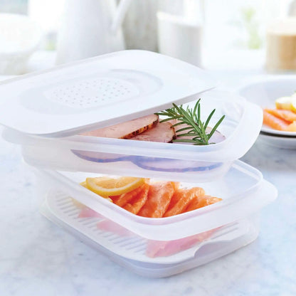 Tupperware Combismart voor vleeswaren - Ivonne's Kitchentools