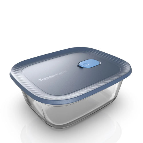 Tupperware Voilà  glazen schaal - rechthoekig 1,5 L